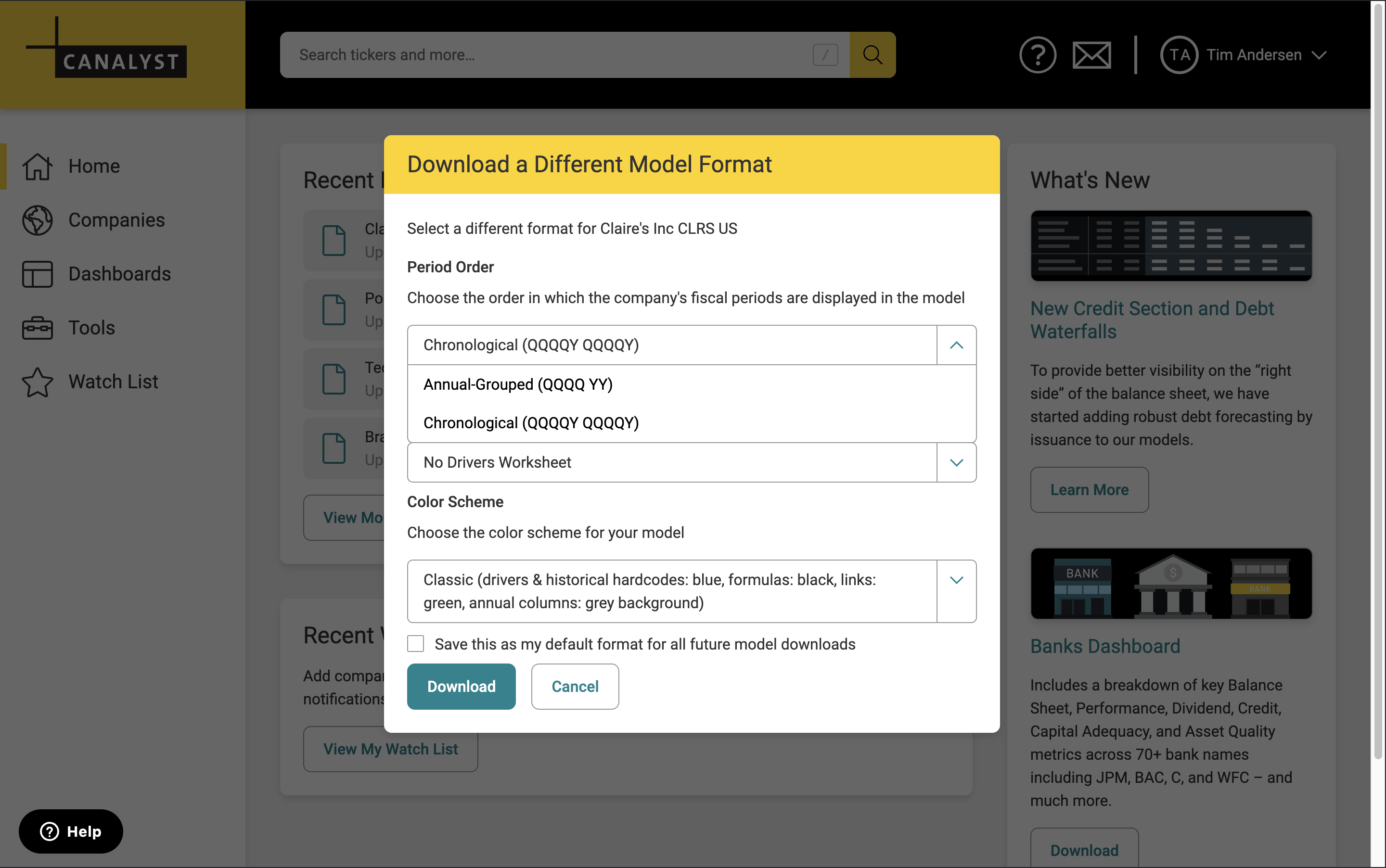 Canalyst screenshot 3